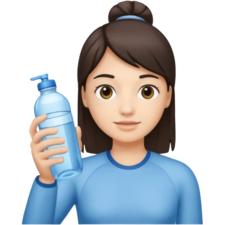 Drink 2 Liters of Water a Day Challenge emoji