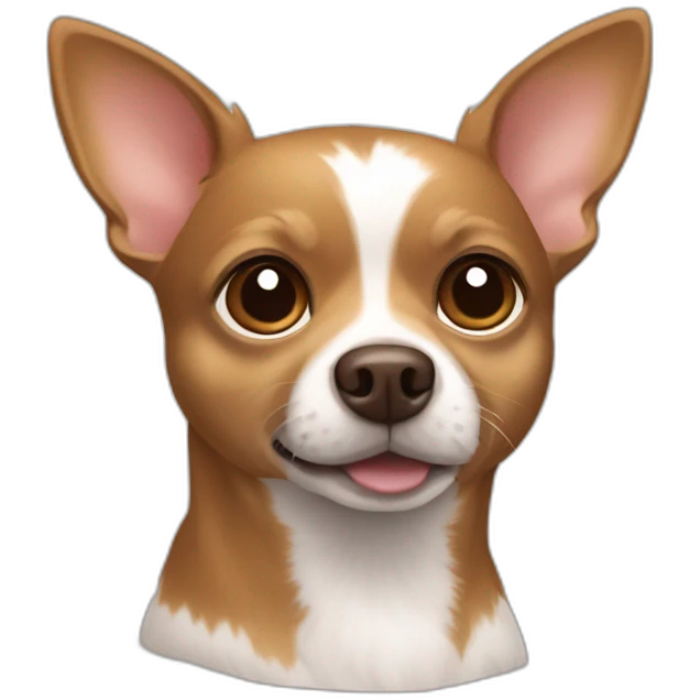 Chihuahua, rat, terrier, dog, brown hair emoji