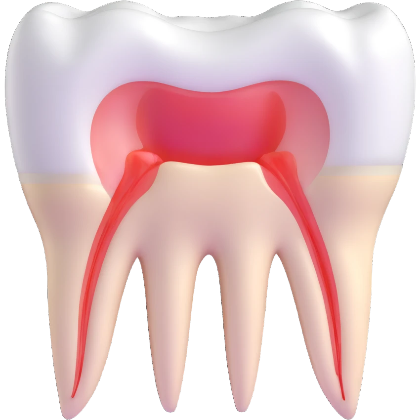 dental x-ray results showing tooth condition emoji