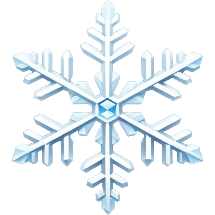 snowflake emoji