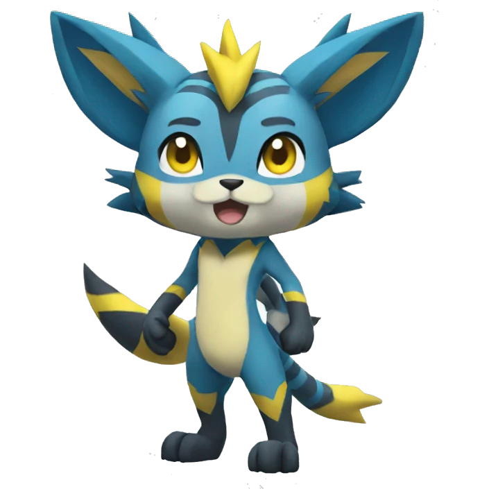Zeraora full body emoji