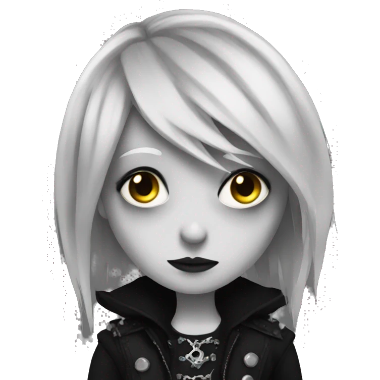 Goth emoji