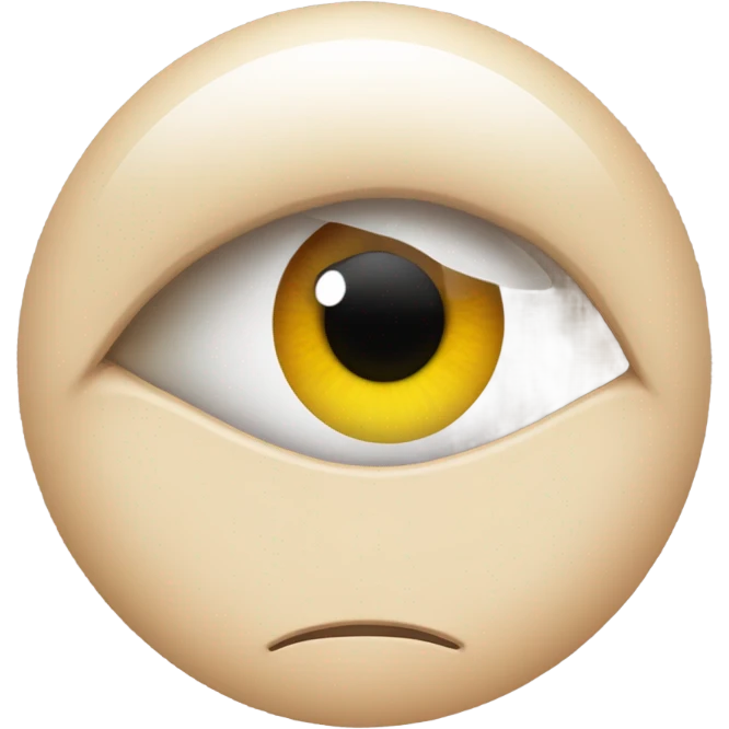 Eye roll emoji