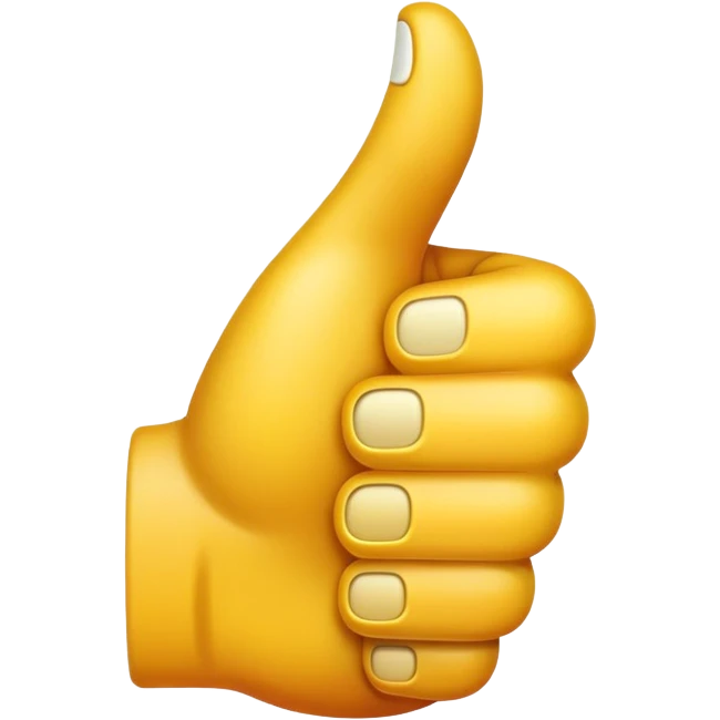 thumbs up emoji