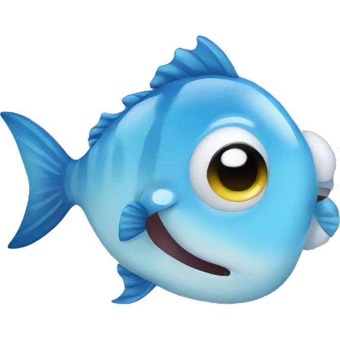 cute fish crying emoji