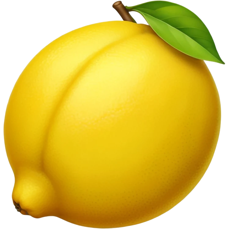Lemon emoji