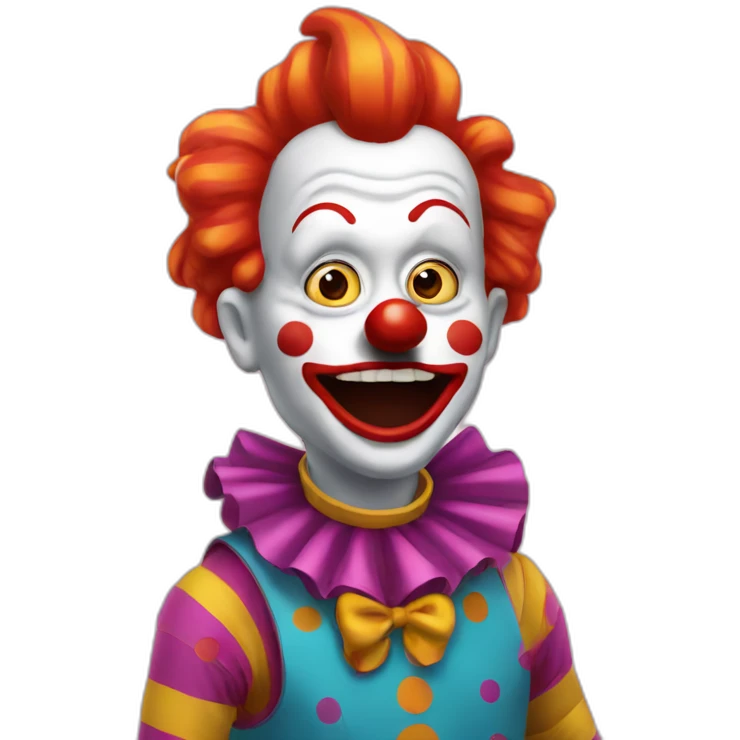 burping clown emoji