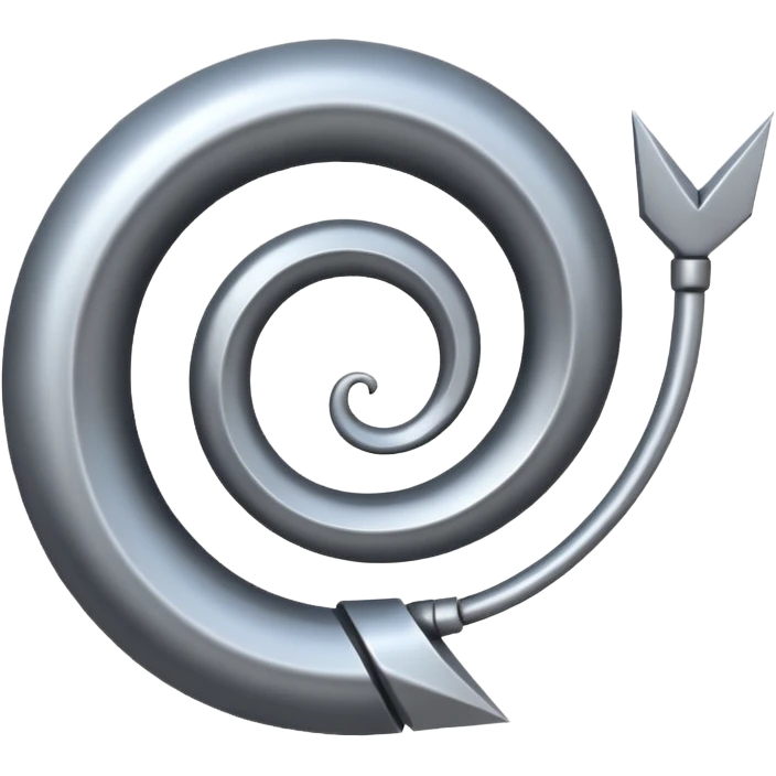 three armed spiral emoji