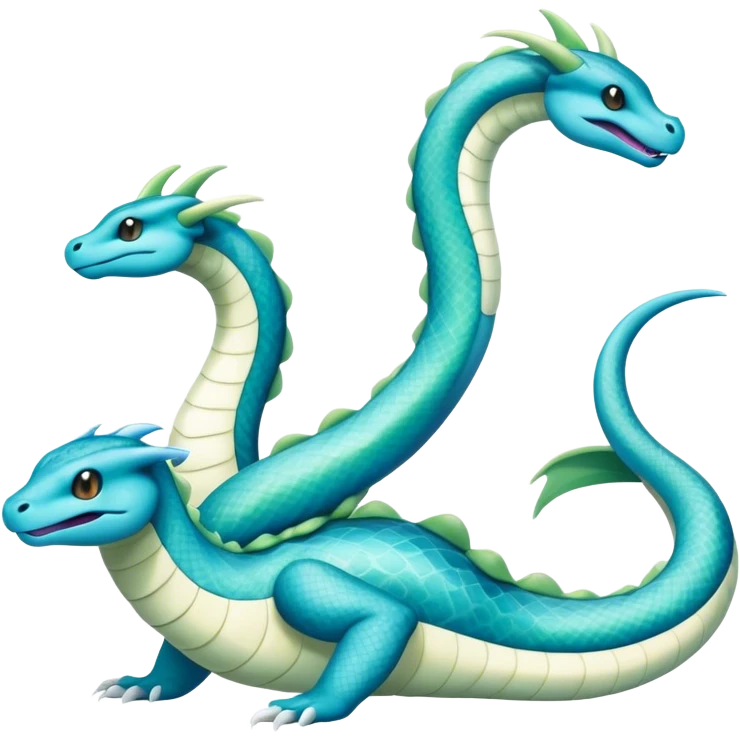 Seviper-Dragonair-Dratini-hybrid, full body, no legs emoji