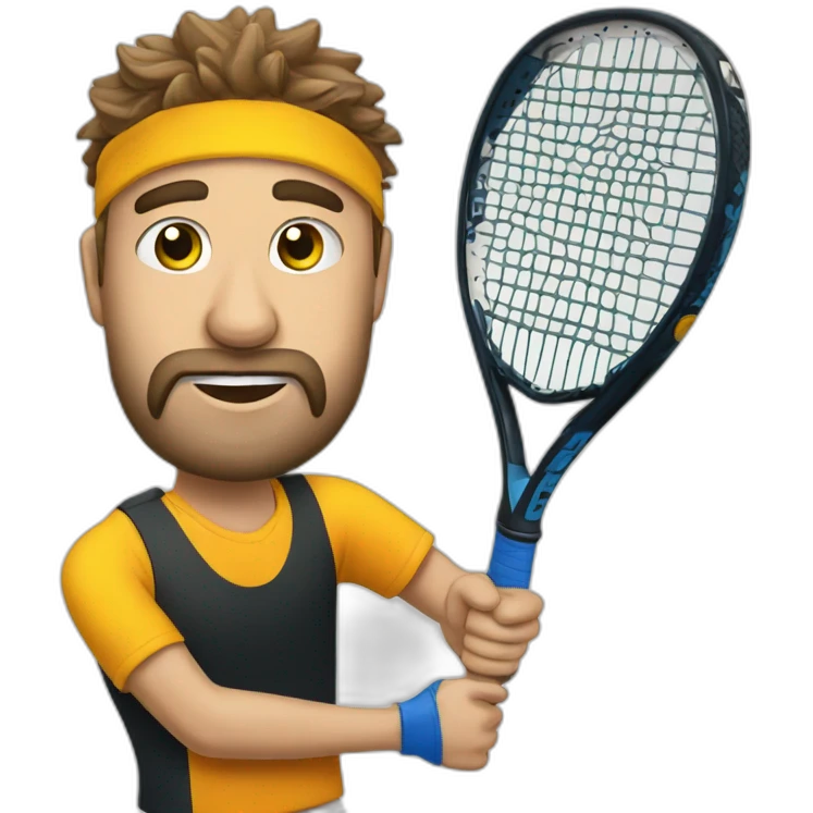 Padel-freak emoji