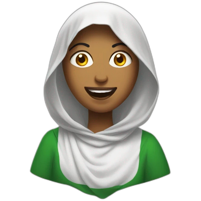 Grimace algerienne emoji