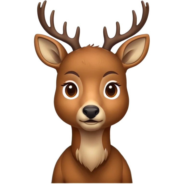 Deer dislike  emoji