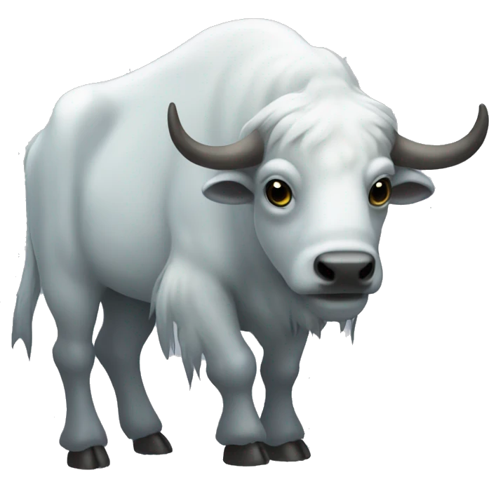 ghost buffalo  emoji