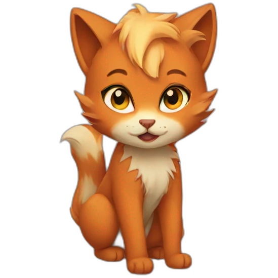 Catgirl Firefox emoji