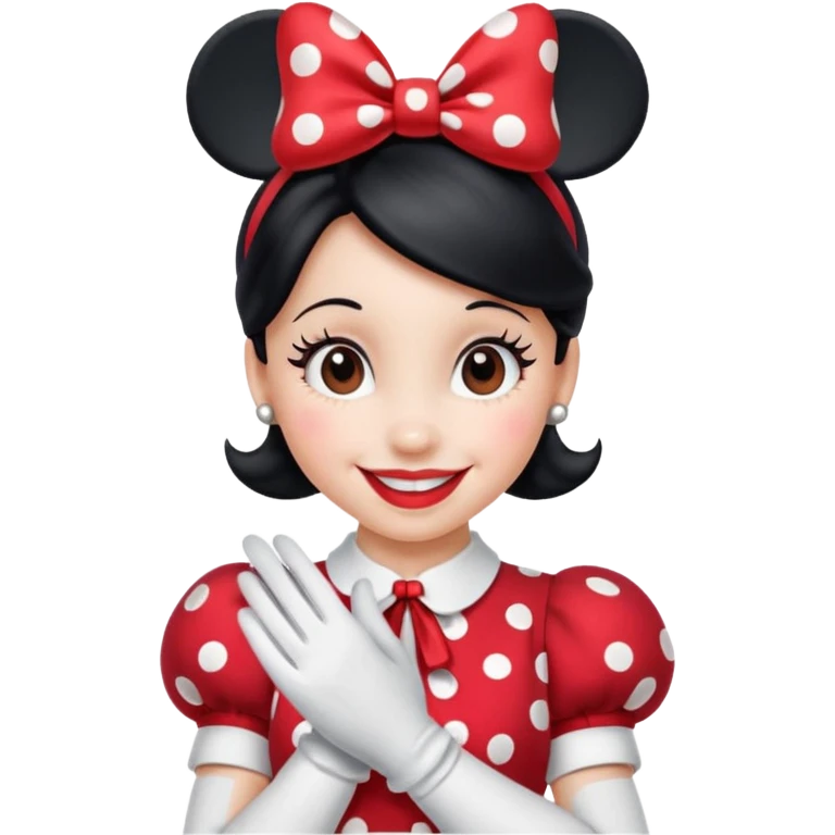 minnie mouse emoji emoji