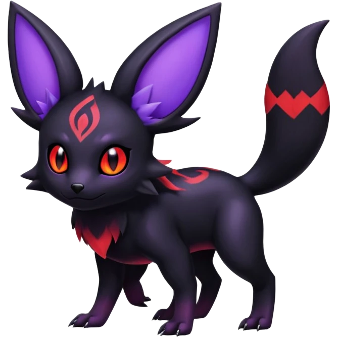Salandit-Noibat-Umbreon-Litten-Hybrid (Full body) emoji