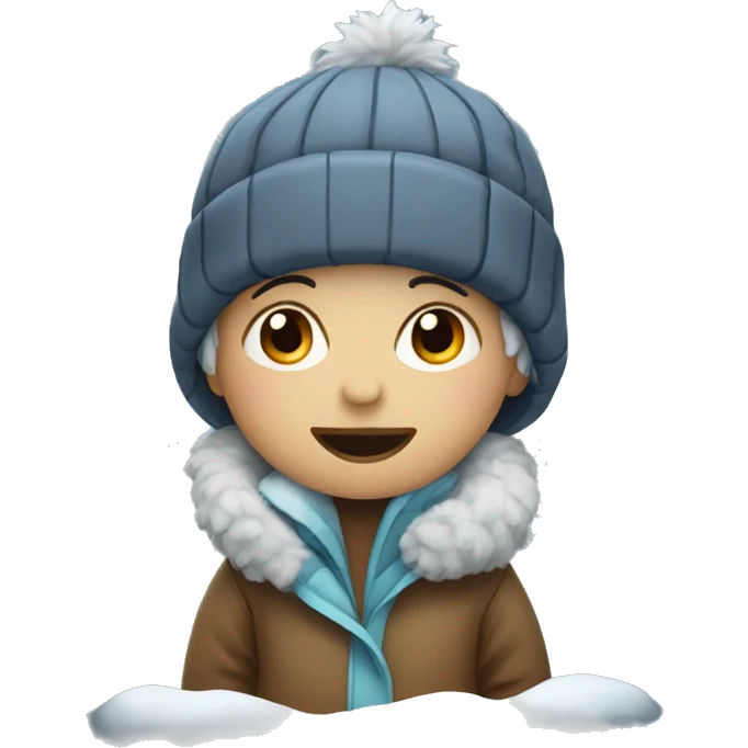 Kids winter emoji