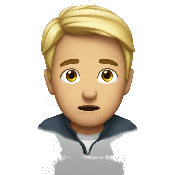 feeling stuck emoji