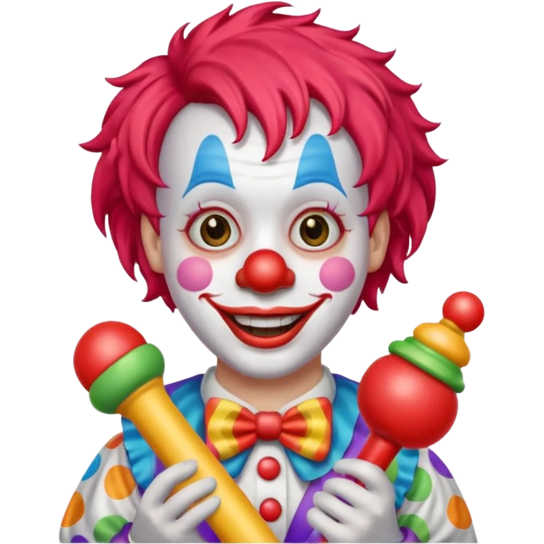 Clown with dildo  emoji