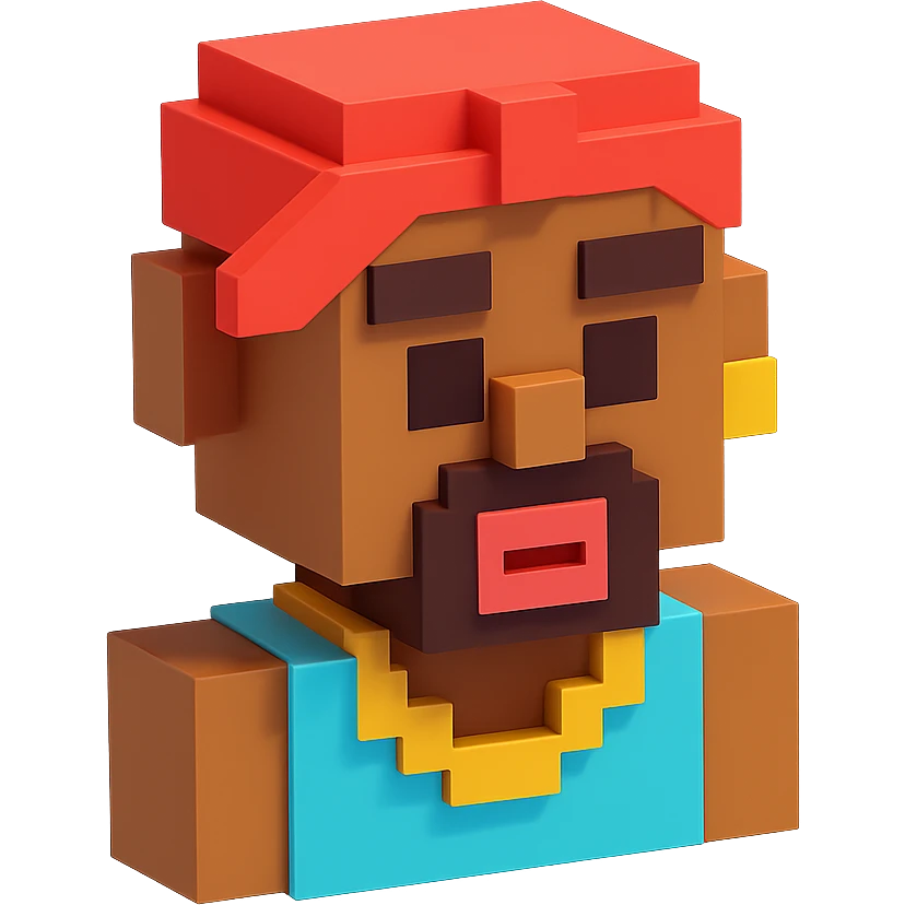 2Pac rapper emoji