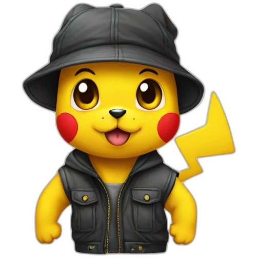 thug pickachu emoji