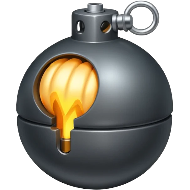 classic bomb emoji