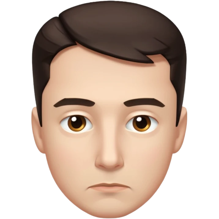 Tesla, pensive emoji