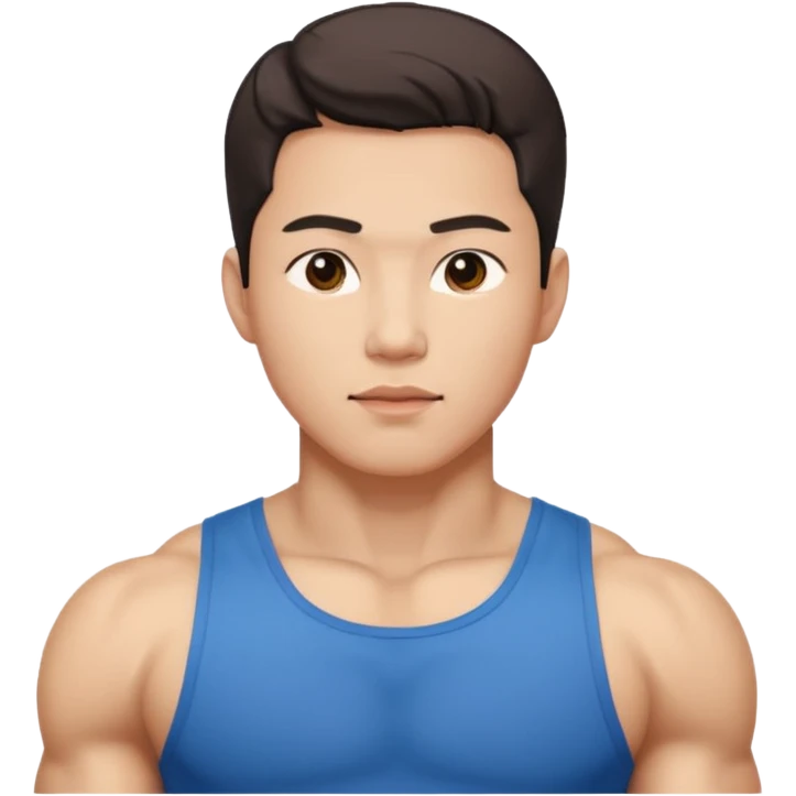 Koreli bir erkek ama çok yakışık lı ve kaslı emoji