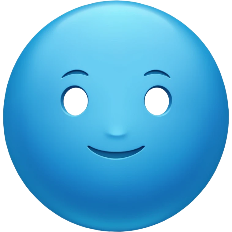 BLUE emoji
