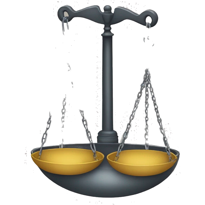 a person holding scales emoji