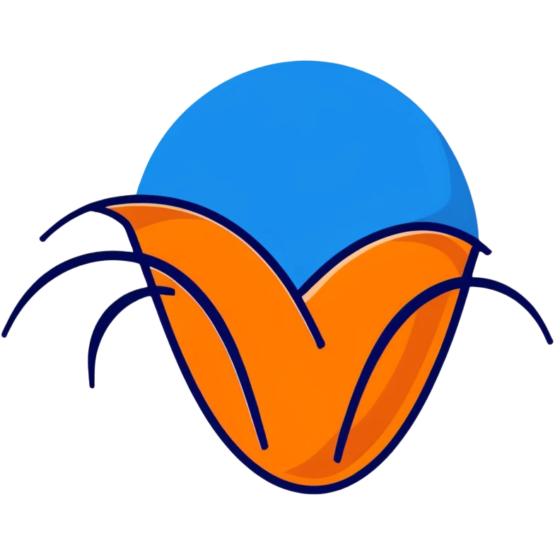 blue shockwave emoji