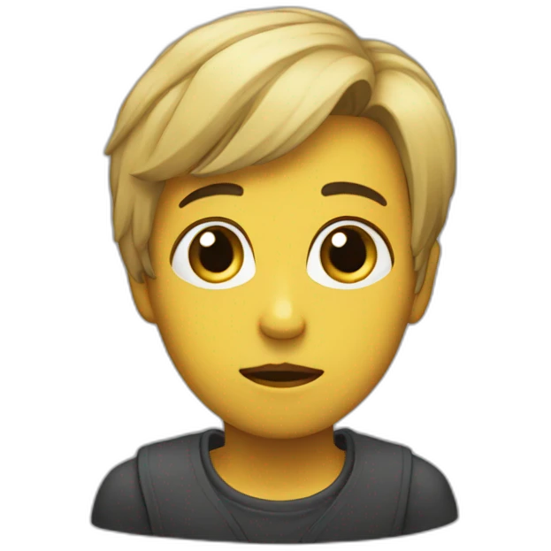 Tristesse emoji