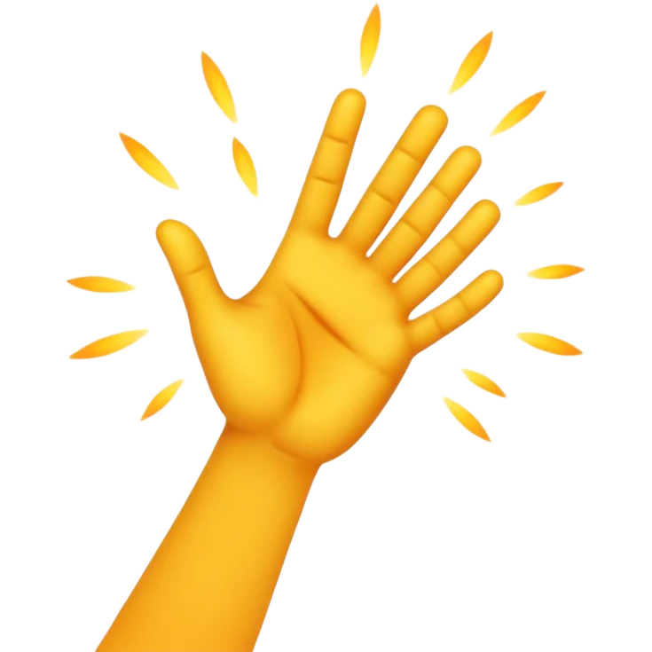 Hand smack emoji