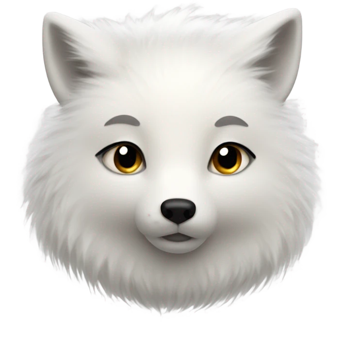 arctic fox emoji