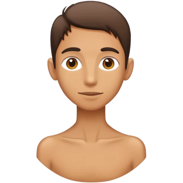 Skinny and healthy emoji