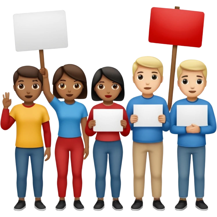 people on strike emoji