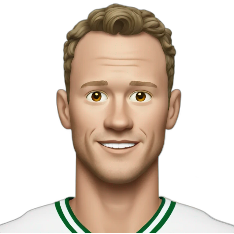 Jonathan Toews as beach bum emoji