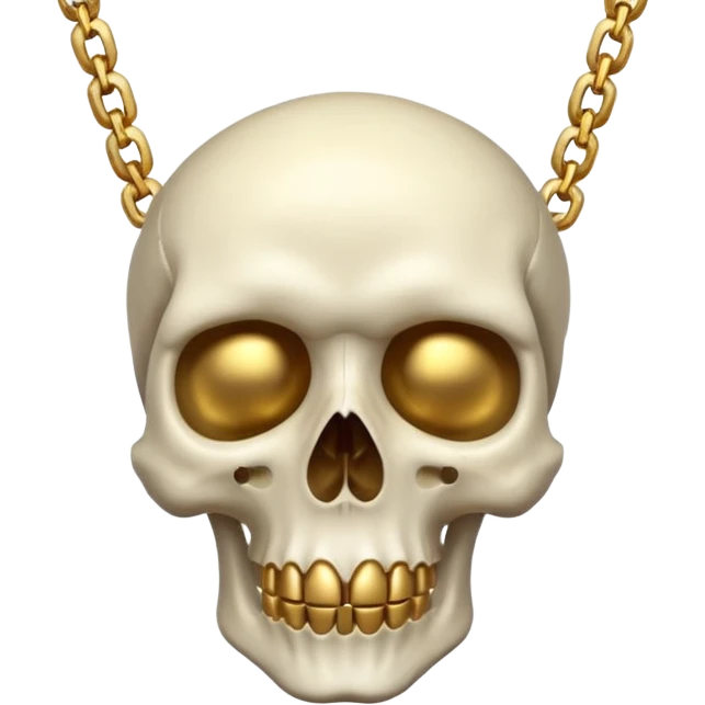 skull neckless emoji