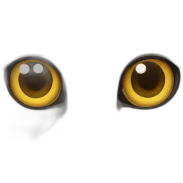 Cat with 3 eyes emoji