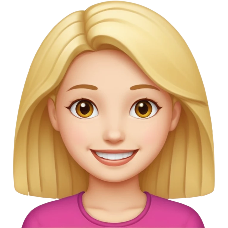 girls with smiles  emoji