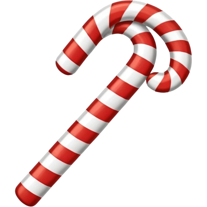 Christmas candy cane emoji