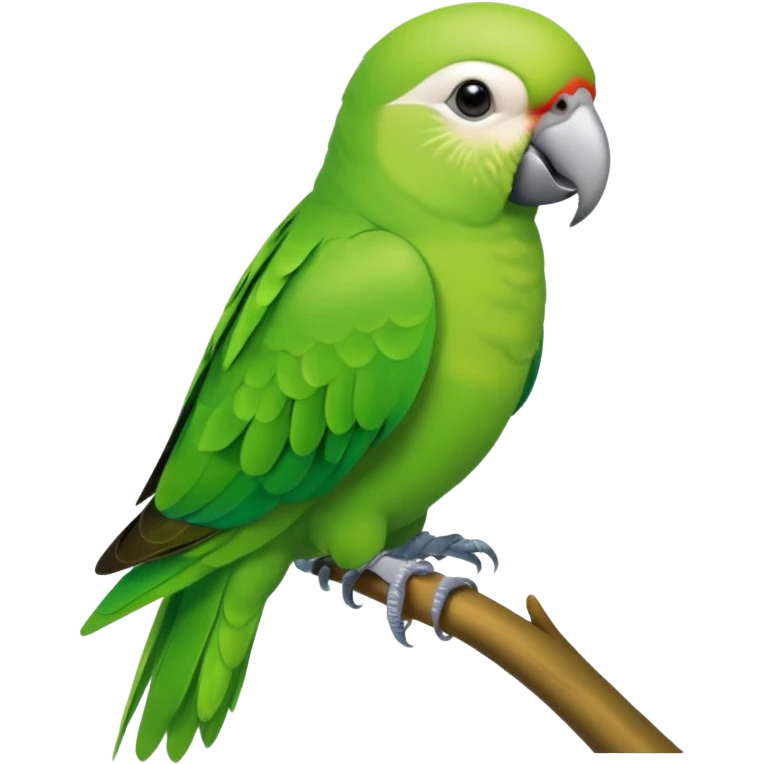 Green Quaker Parrot emoji