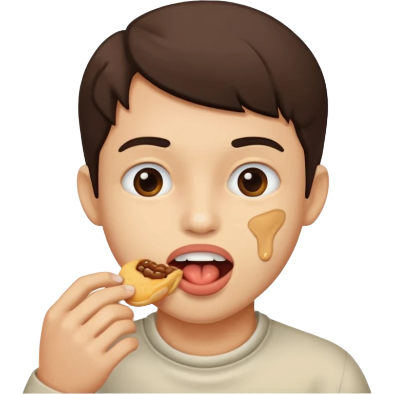 Give me someone eating  emoji