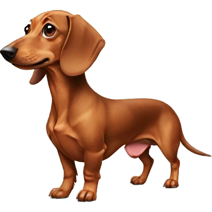 dachshund emoji