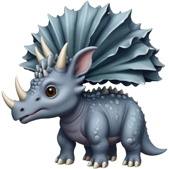 Triceratops emoji
