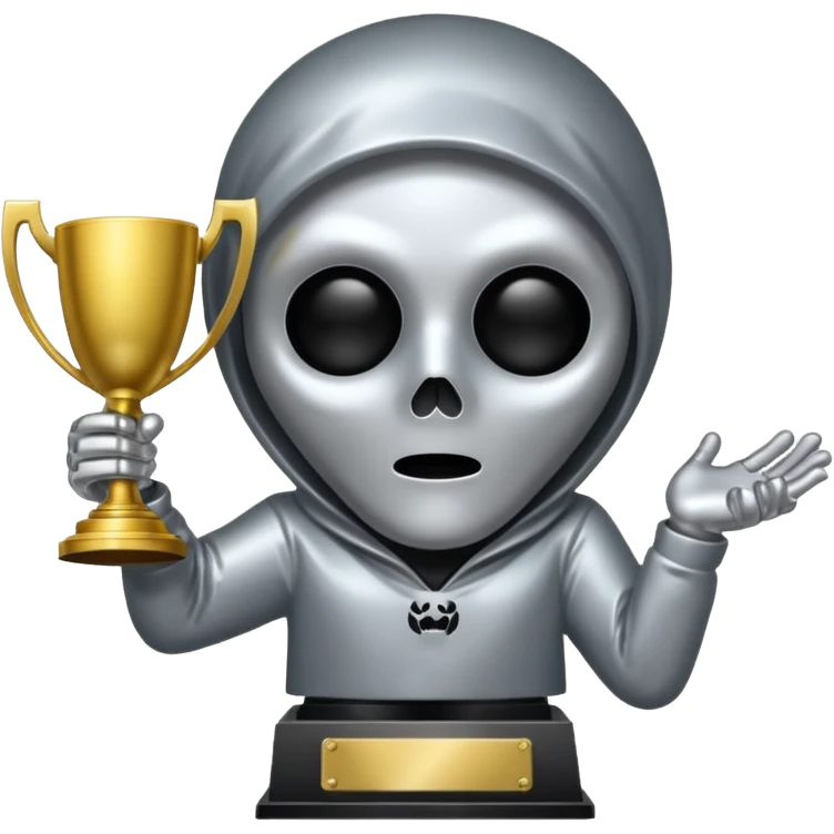 trofeu ghostface emoji