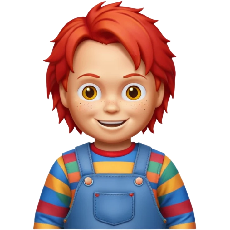 Un emojin de chuky emoji