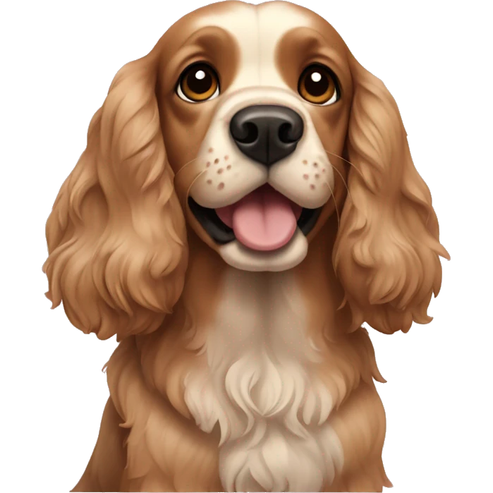 Cocker spaniel emoji