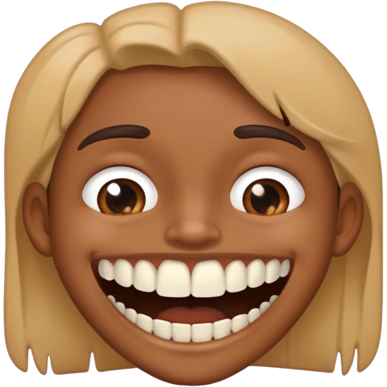 Dirty teeth emoji