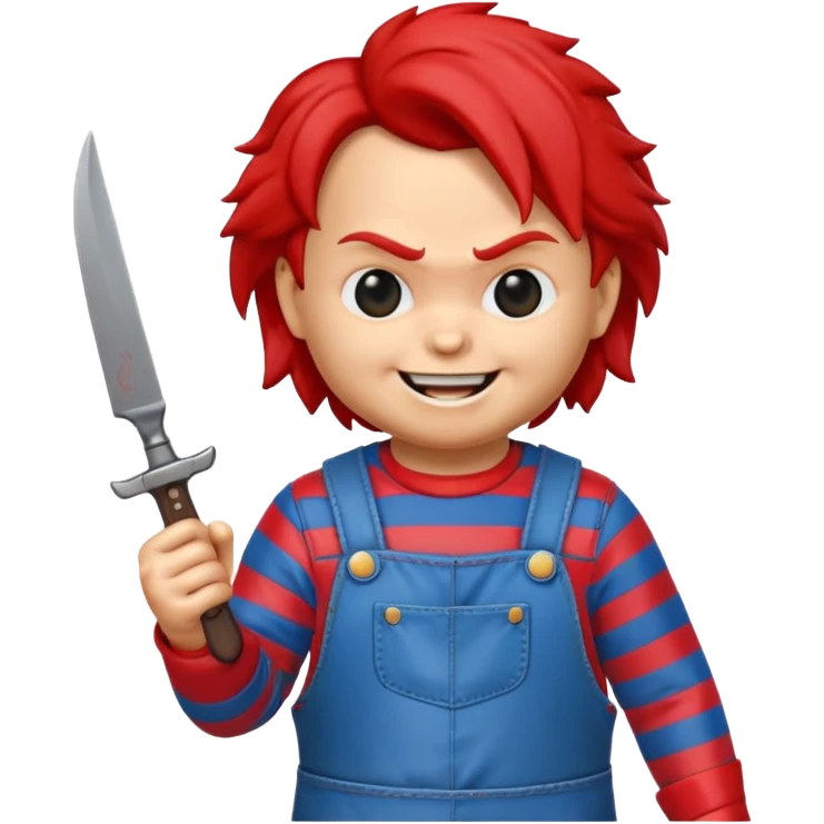 Un emojin de chuky emoji